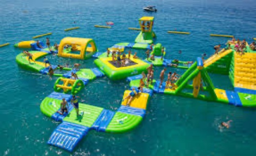 Splash island St Lucia