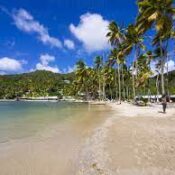 Private taxi providing round trip airport transfers in St Lucia with comfortable airport pickup and island tour service