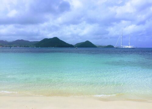 Pigeon Island  Beach