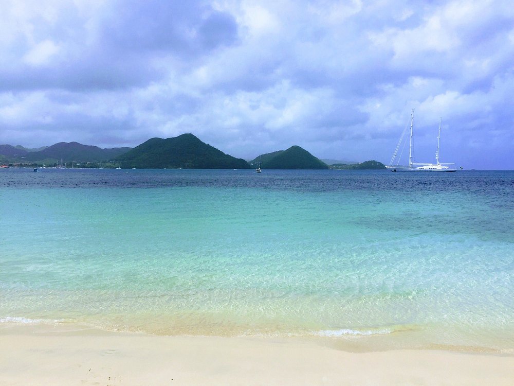 Pigeon Island  Beach
